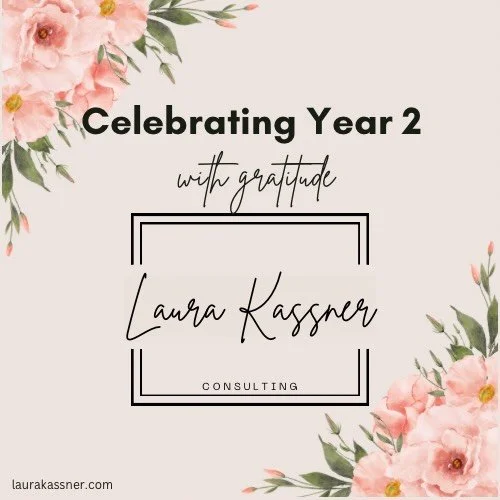 While self-promotion isn&rsquo;t the most comfortable space for me, I do see great value in marking milestones and reflecting on growth. To that end, I&rsquo;m wrapping up my second full year of business as your #laurathelifewife by sharing this snap