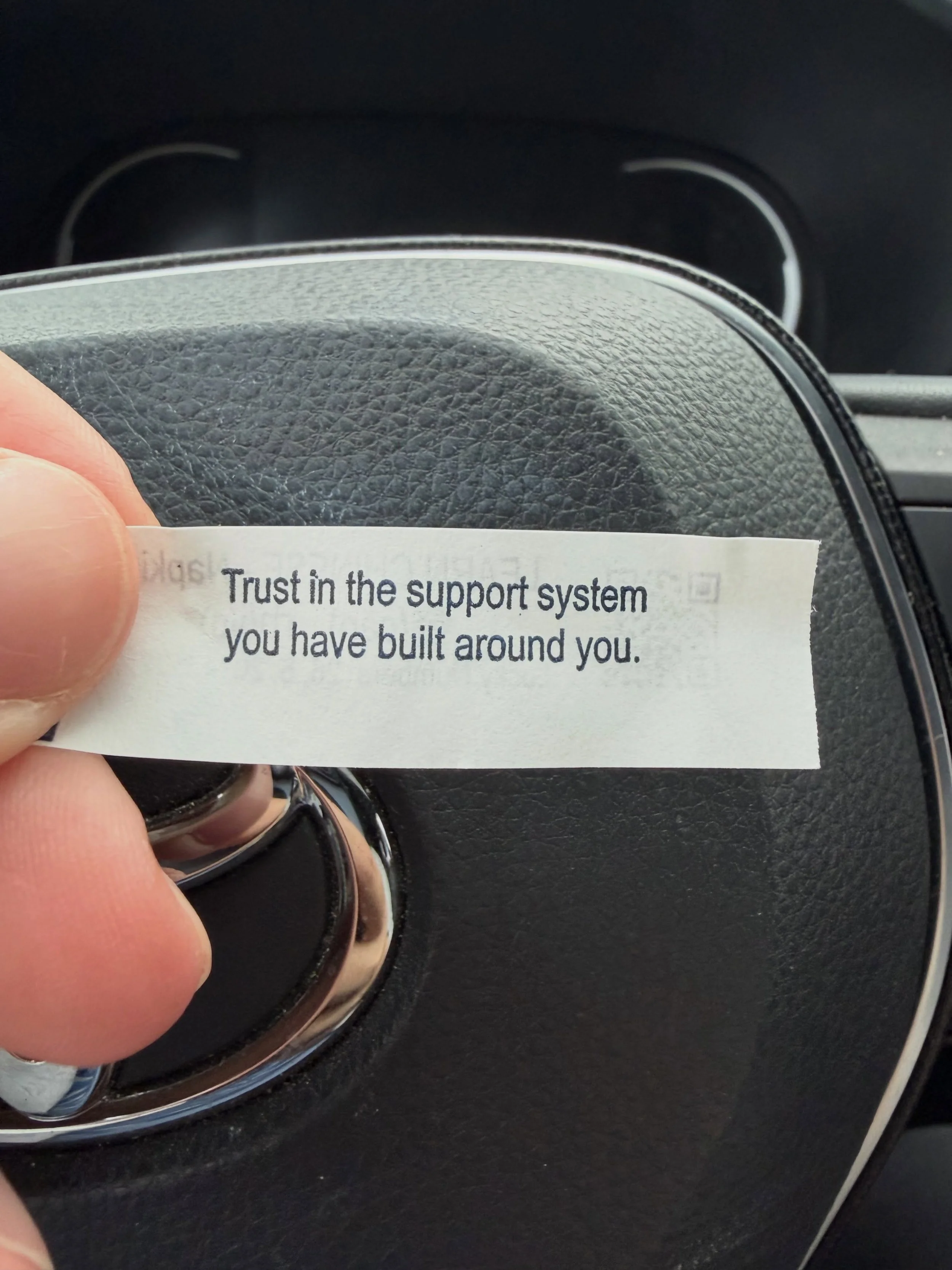 Yesterday, I was rushing from appointments to kid pickups and I grabbed a random fortune cookie I unexplainably kept in my pantry for a quick snack on the road (packaged and easy to throw in a purse? Check!). And I know it&rsquo;s a fortune cookie, y