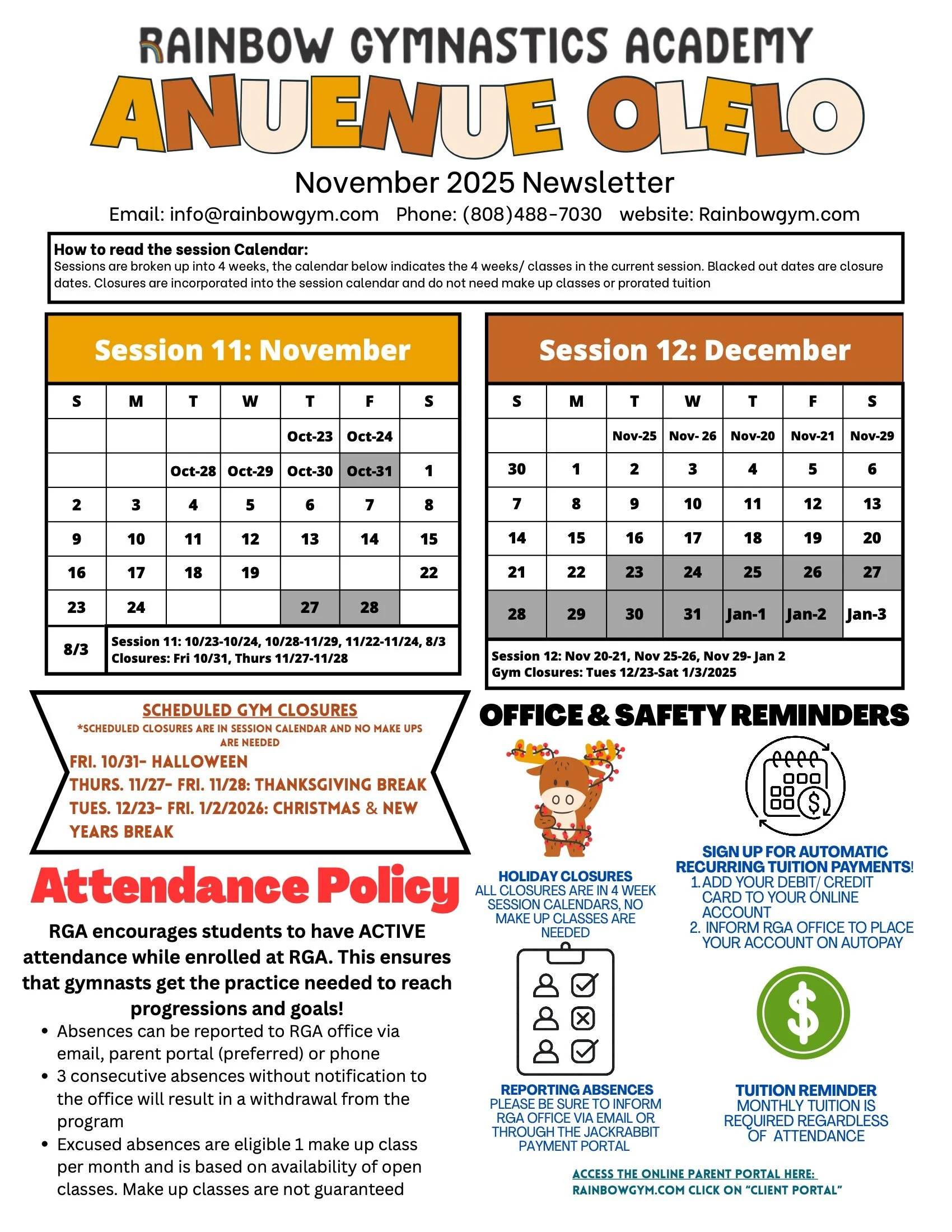 November 2025 Newsletter