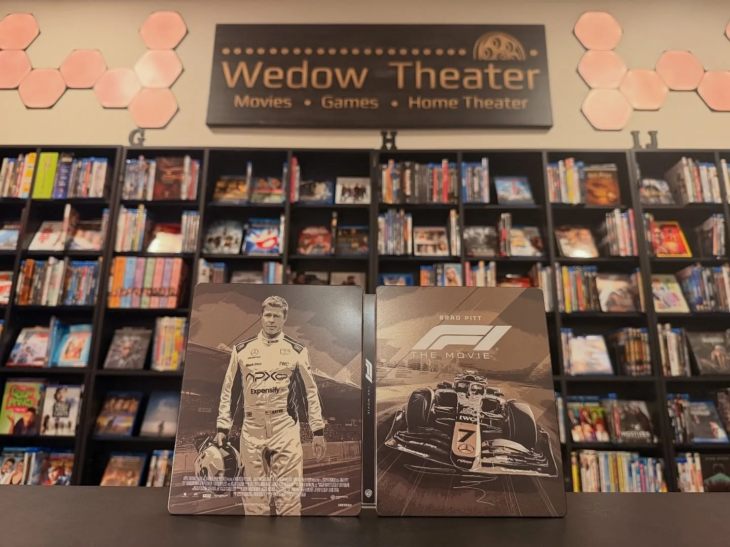 Now available, F1: The Movie 4K SteelBook. This might be my most anticipated movie of the year. @warnerbrosentertainment @warnerbros @studiodistributionservices @apple @applefilms