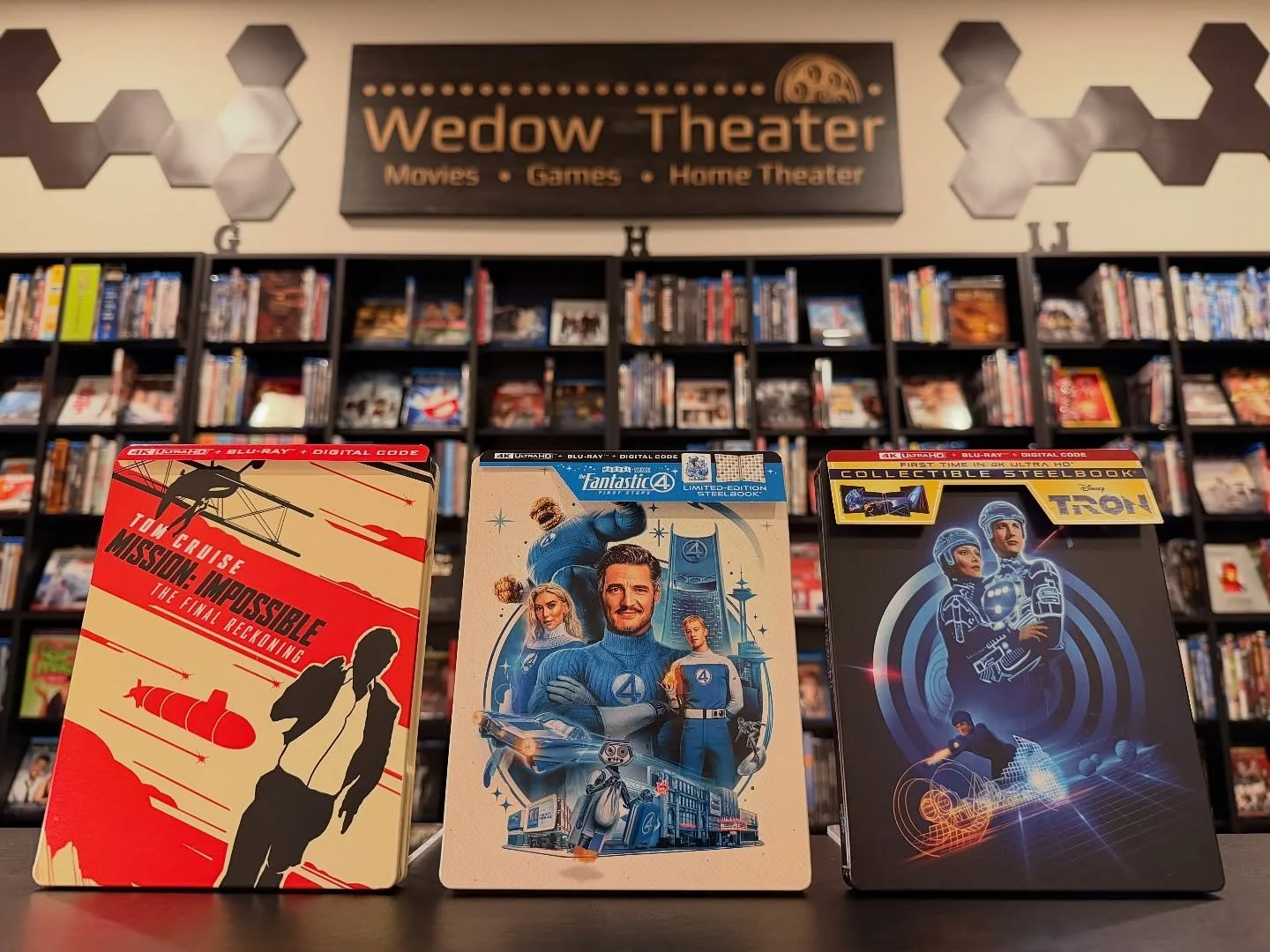 Got some new 4K SteelBooks today. Tron Legacy is still delayed. Hopefully I get it soon.