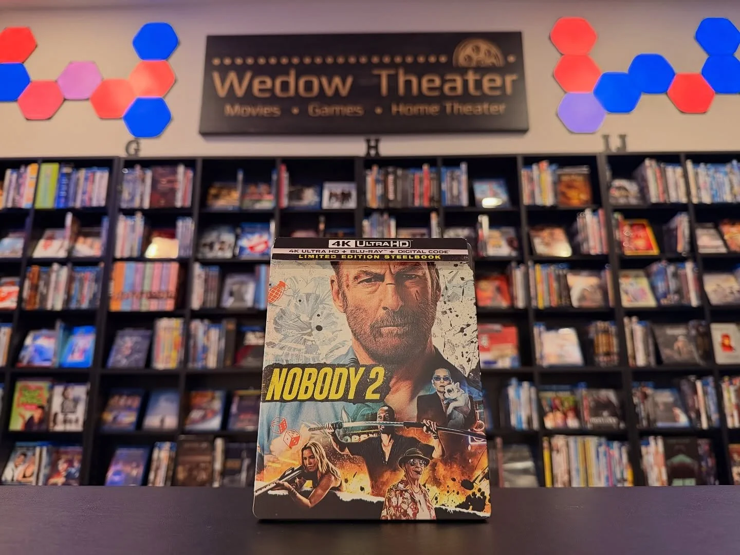 Nobody 2 4K SteelBook. @universalpictures @studiodistributionservices