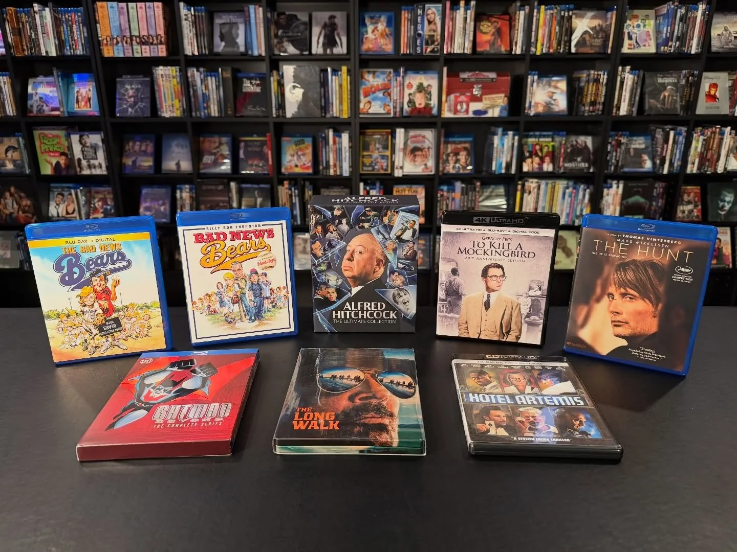 New additions. Especially excited about the Alfred Hitchcock 4K collection.