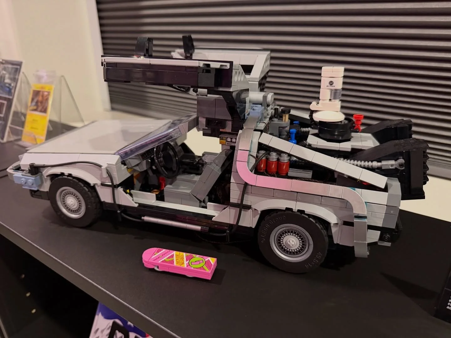Thanks to @isaacban18 for the awesome Back to the Future LEGO set!