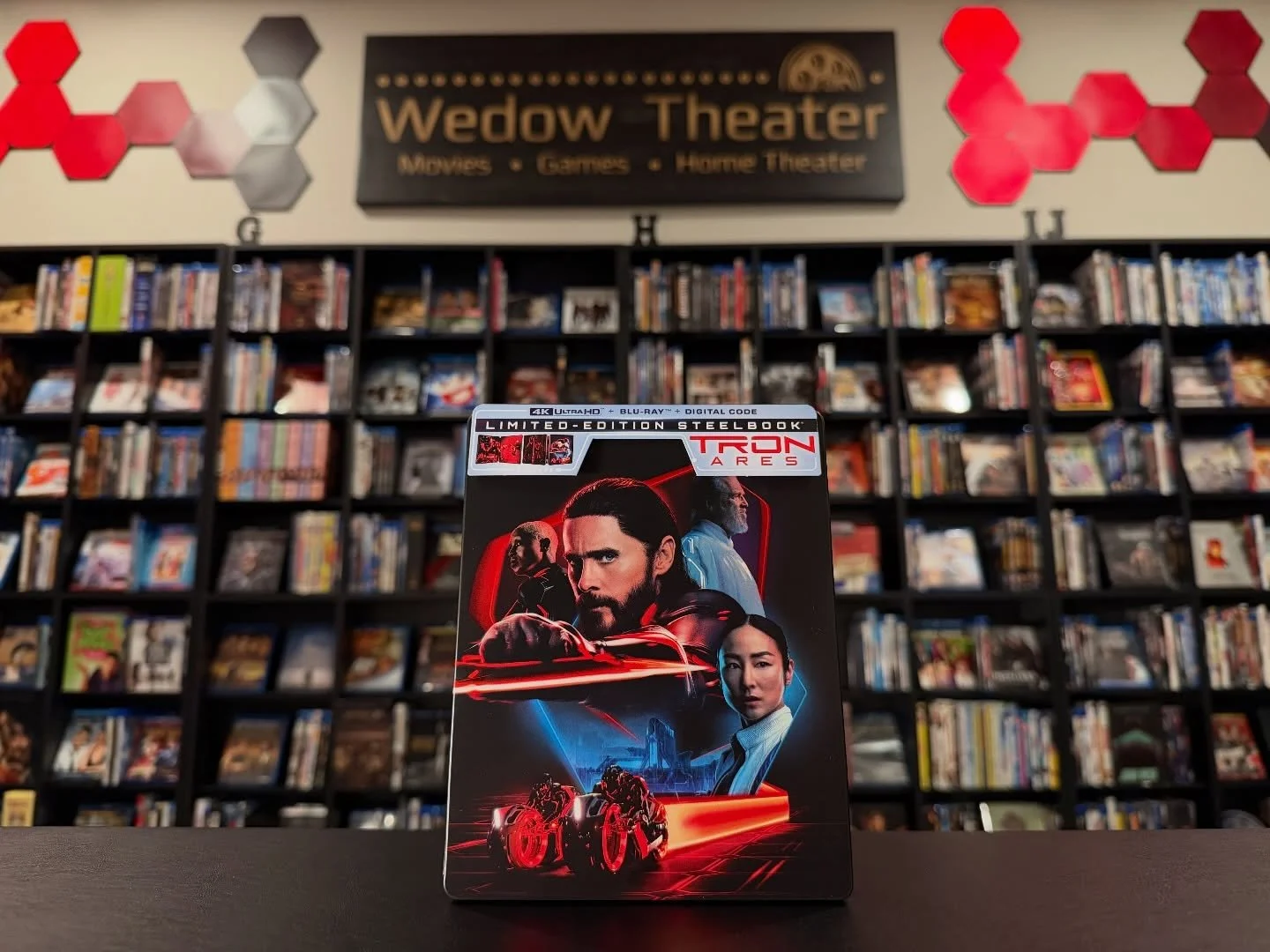 TRON: Ares 4K SteelBook @disney @disneystudios