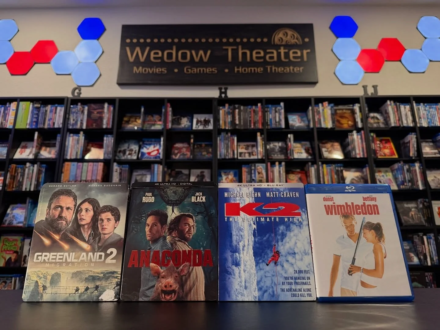 3 new releases and an oldie. @sonypictures @lionsgate @kinolorber @universalpictures