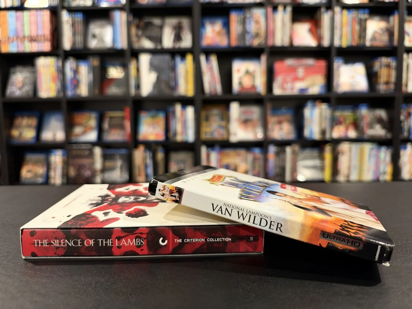 You never know what's going to show up on the same day 😂🎬

The new 4K release of The Silence of the Lambs from @criterioncollection arrived right alongside National Lampoon's Van Wilder, which is a 4K upgrade to the collection.

Hannibal Lecter and