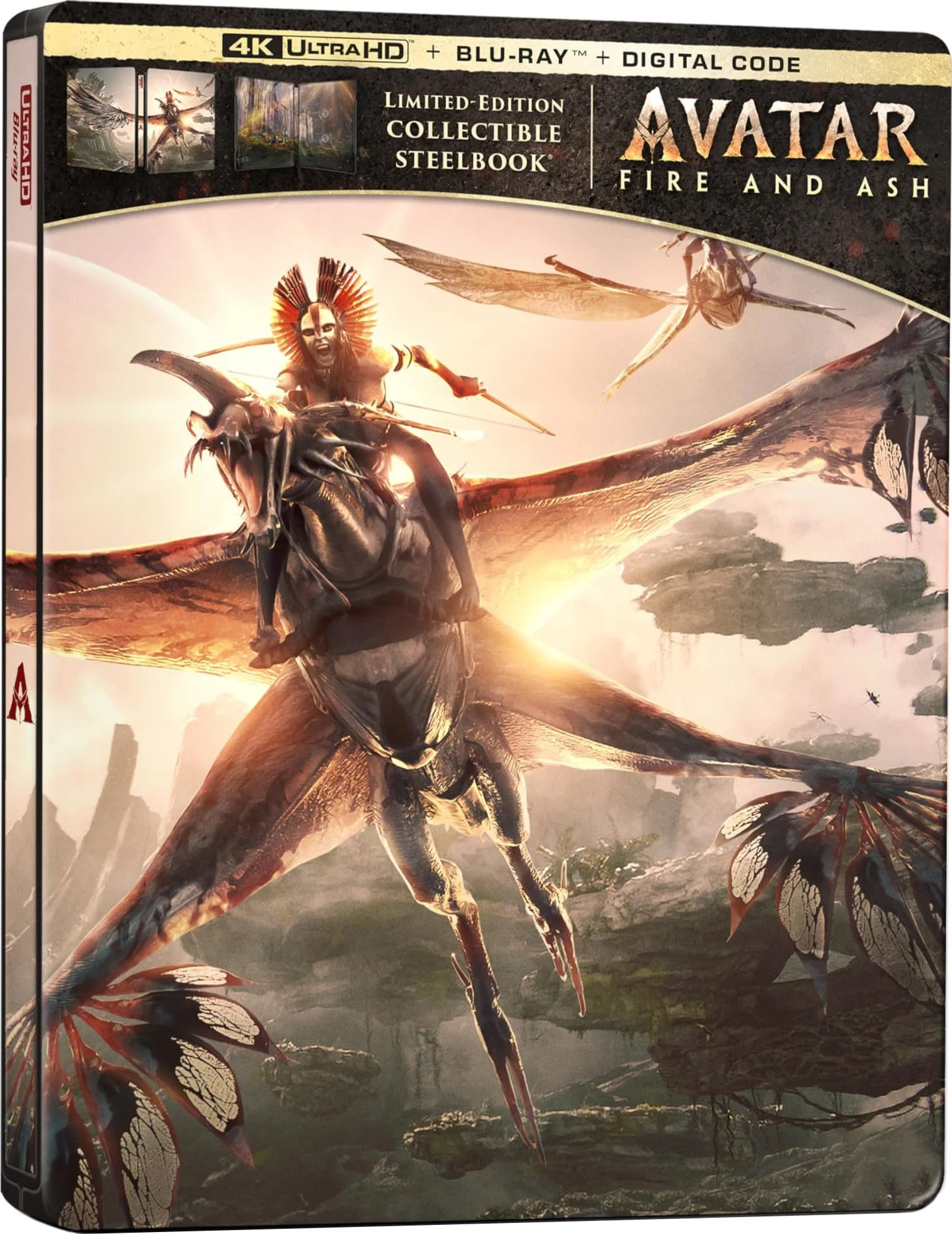 Avatar: Fire and Ash Cover Art