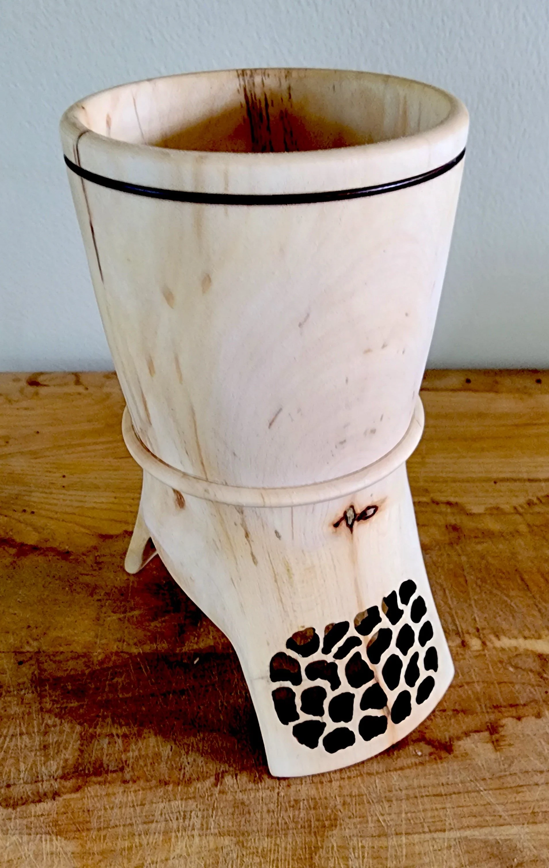 6 x 2.5 Clear Maple footed hollowform_oblique.jpg