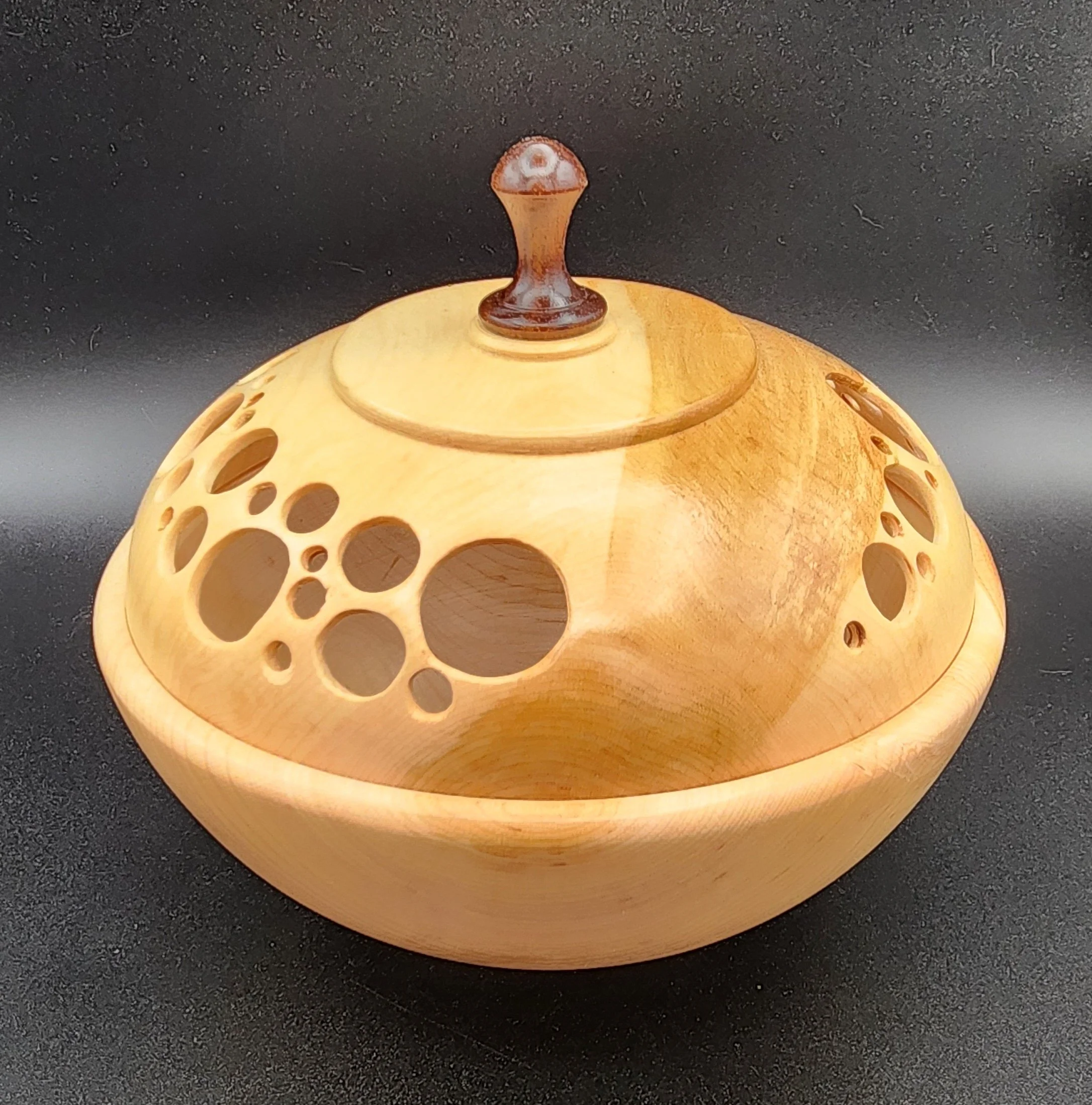 8 in Maple and Redheart covered bowl.jpg