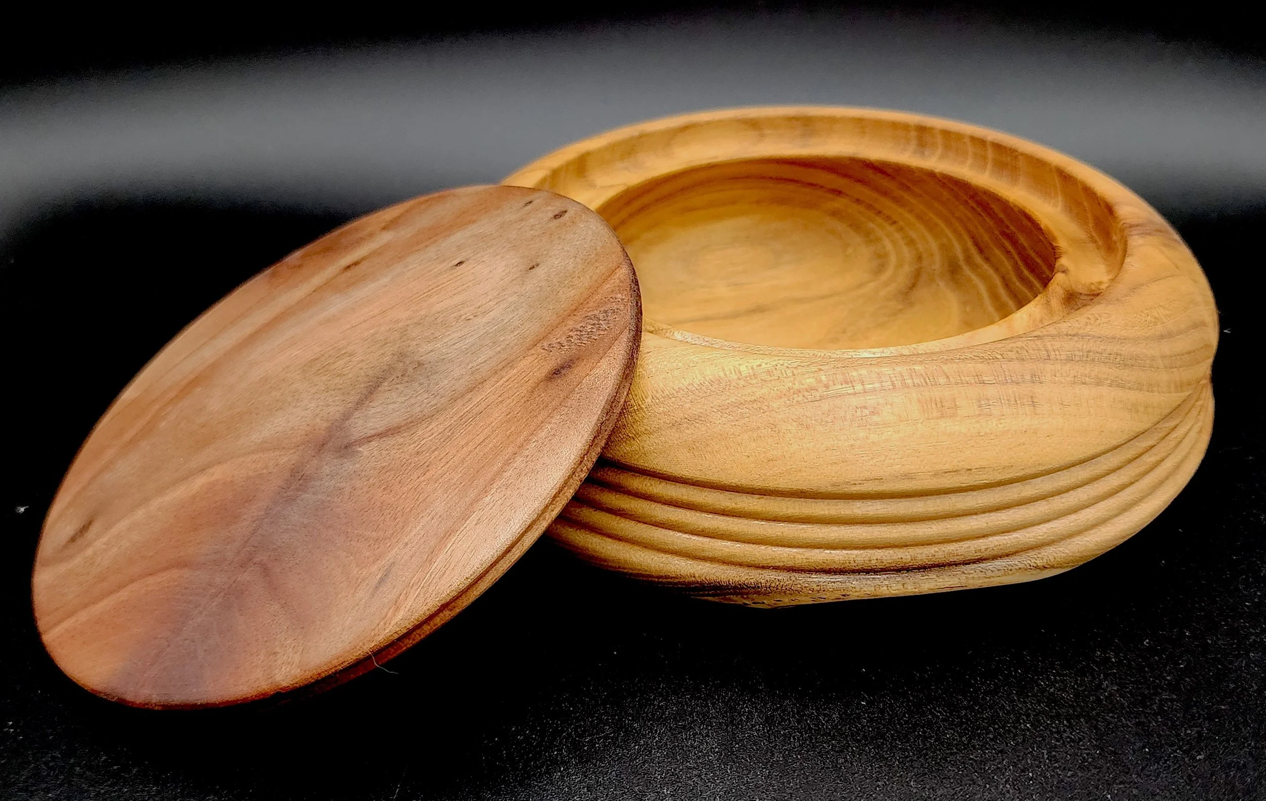 %22Mystery box%22 9 in Honey Locust and Black Walnut_open.jpg