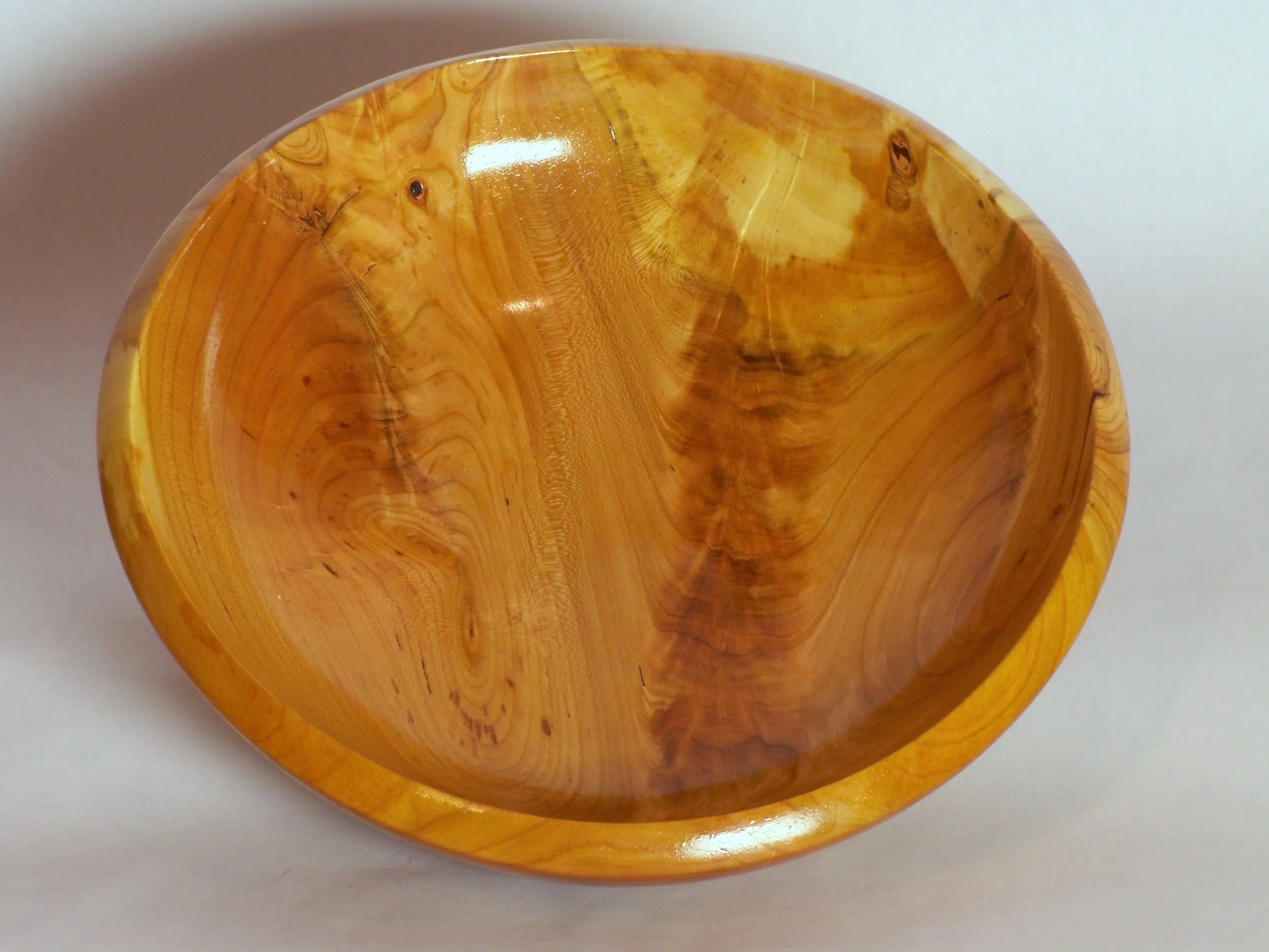 10 in spalted Maple crotchwood dish.JPG