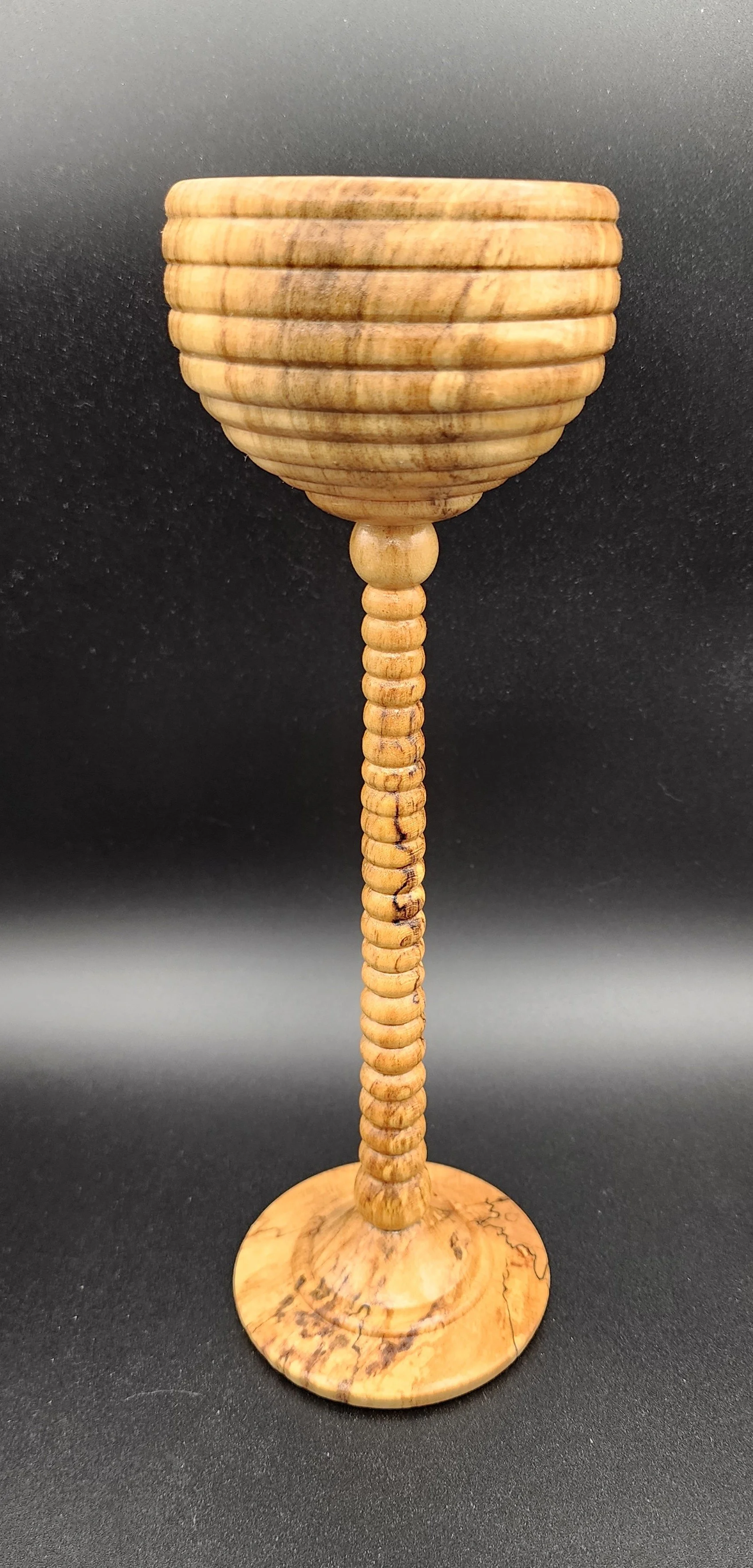 11 in spalted Maple beaded goblet.jpg