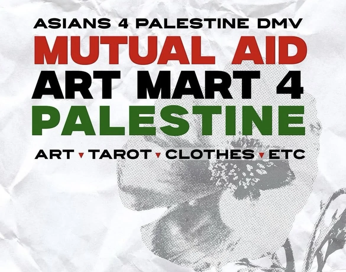 Mutual Aid Art Mart 4 Palestine
