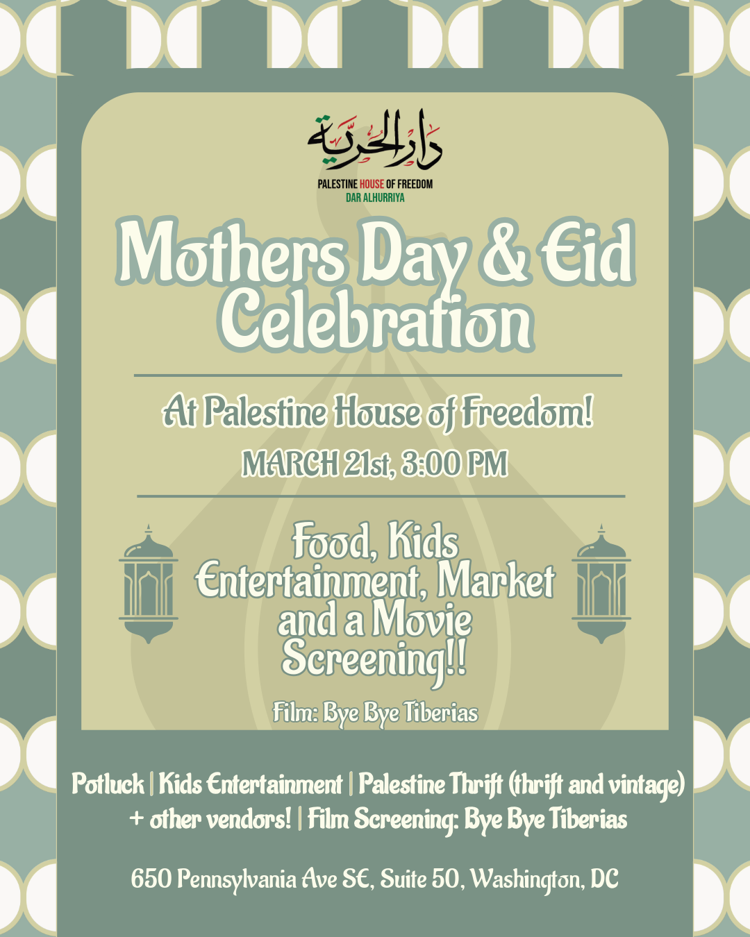 Mothers Day & Eid Celebration!