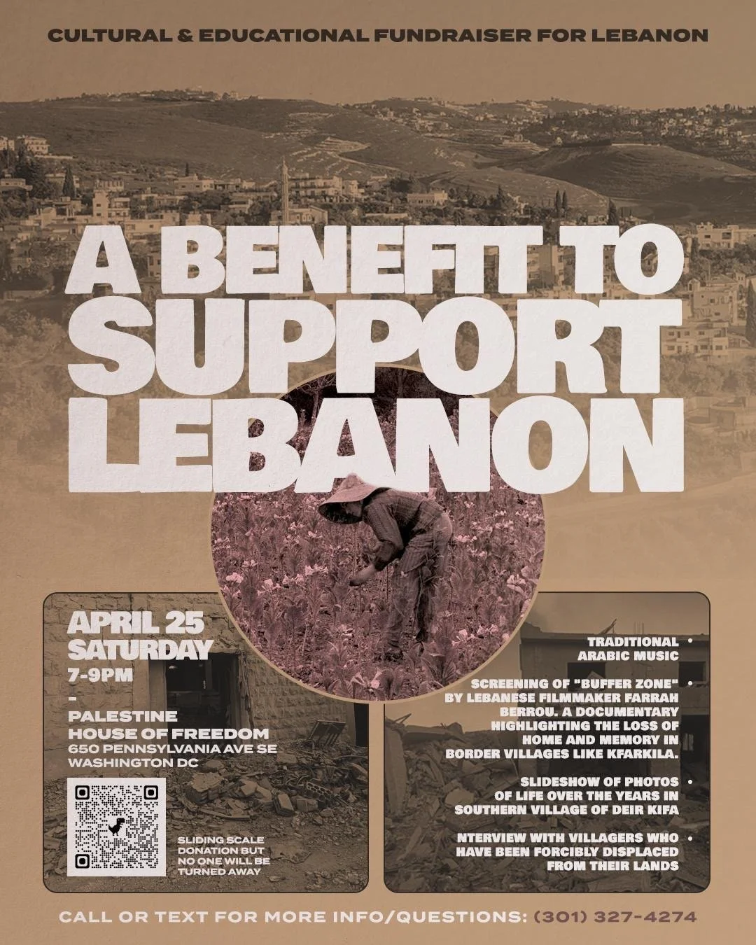 A Benefit to Support Lebanon