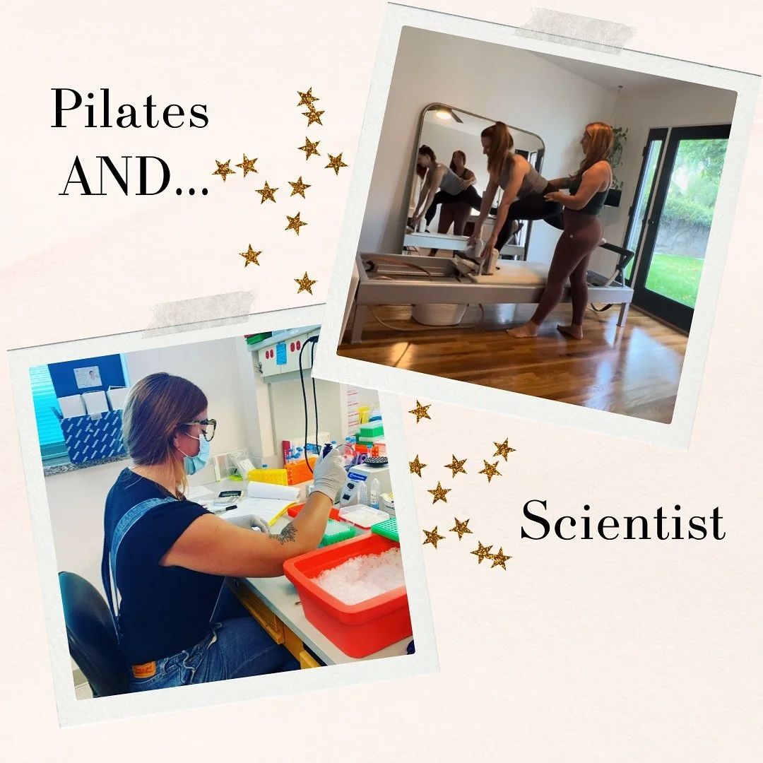 Pilates AND Scientist🧬

Most people here know me as a Pilates instructor &mdash; but science has been part of my story much longer.

Early in my science career, I imagined myself deep in the wild, studying animal populations and helping us understan