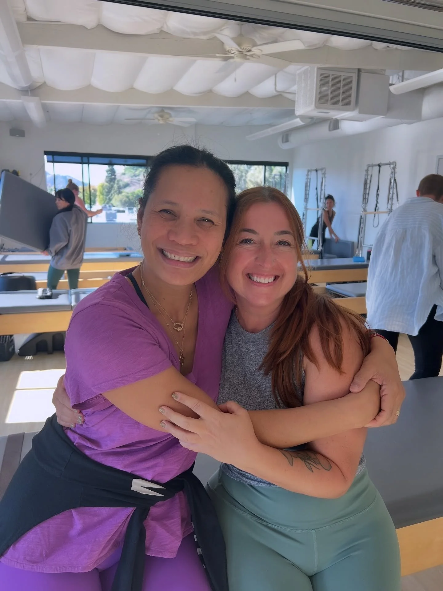 Such a treasure! The one and only @blossompilatesus 🌺. It was so good to see you ❤️