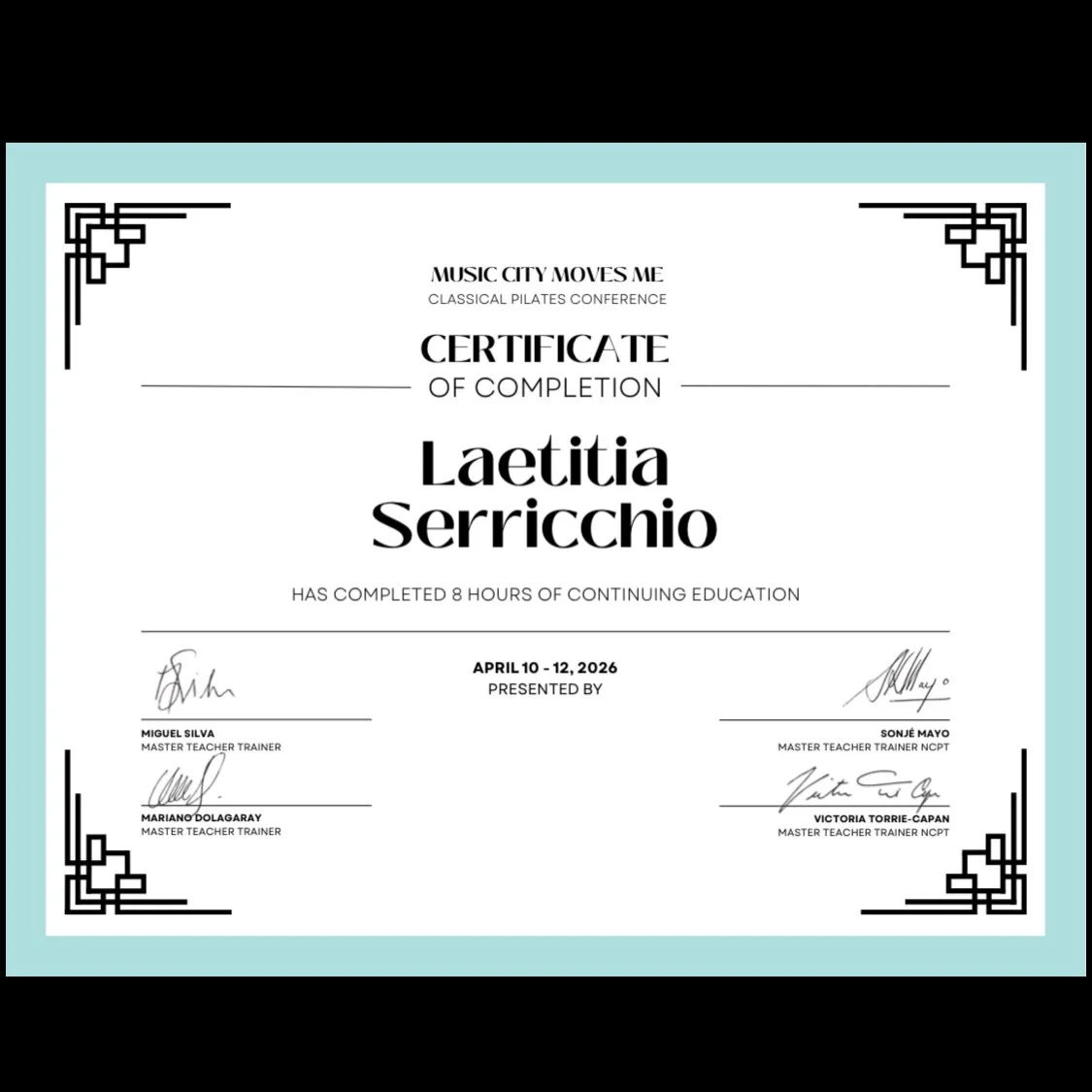 To every new Pilates teacher just starting out: never stop learning.

Whatever your initial training was, it is really just the beginning. 

Classical Pilates is as deep as the ocean and as vast as outer space. The deeper you go, the more you see. It
