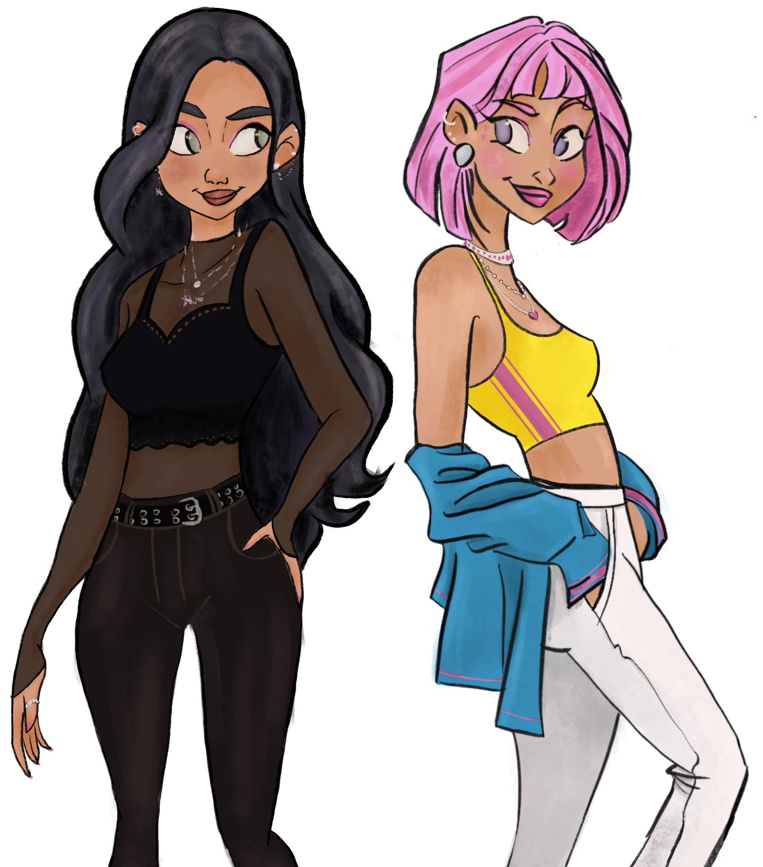 Concept Art for Jaded Webseries