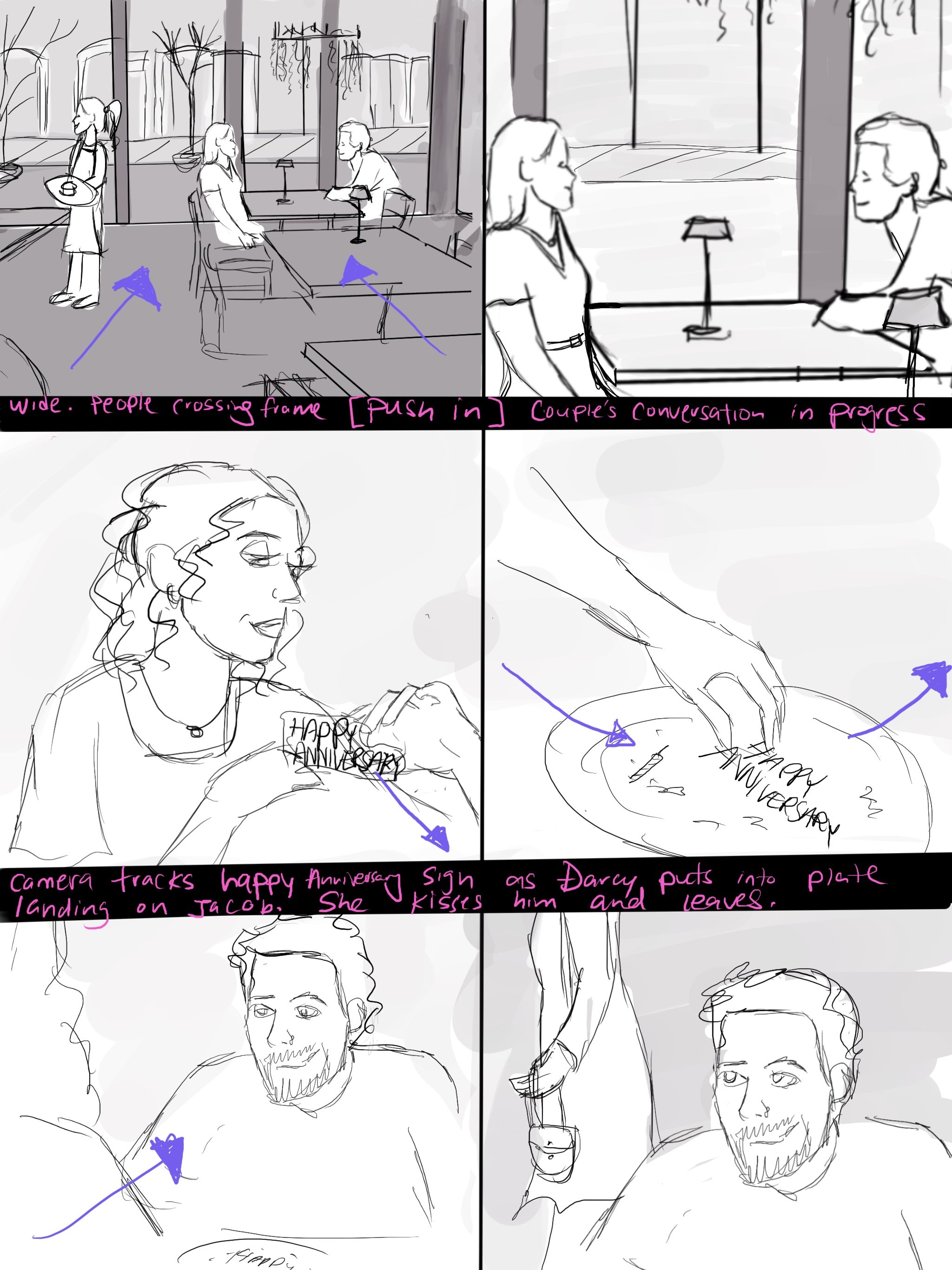 Something Spontaneous Storyboard