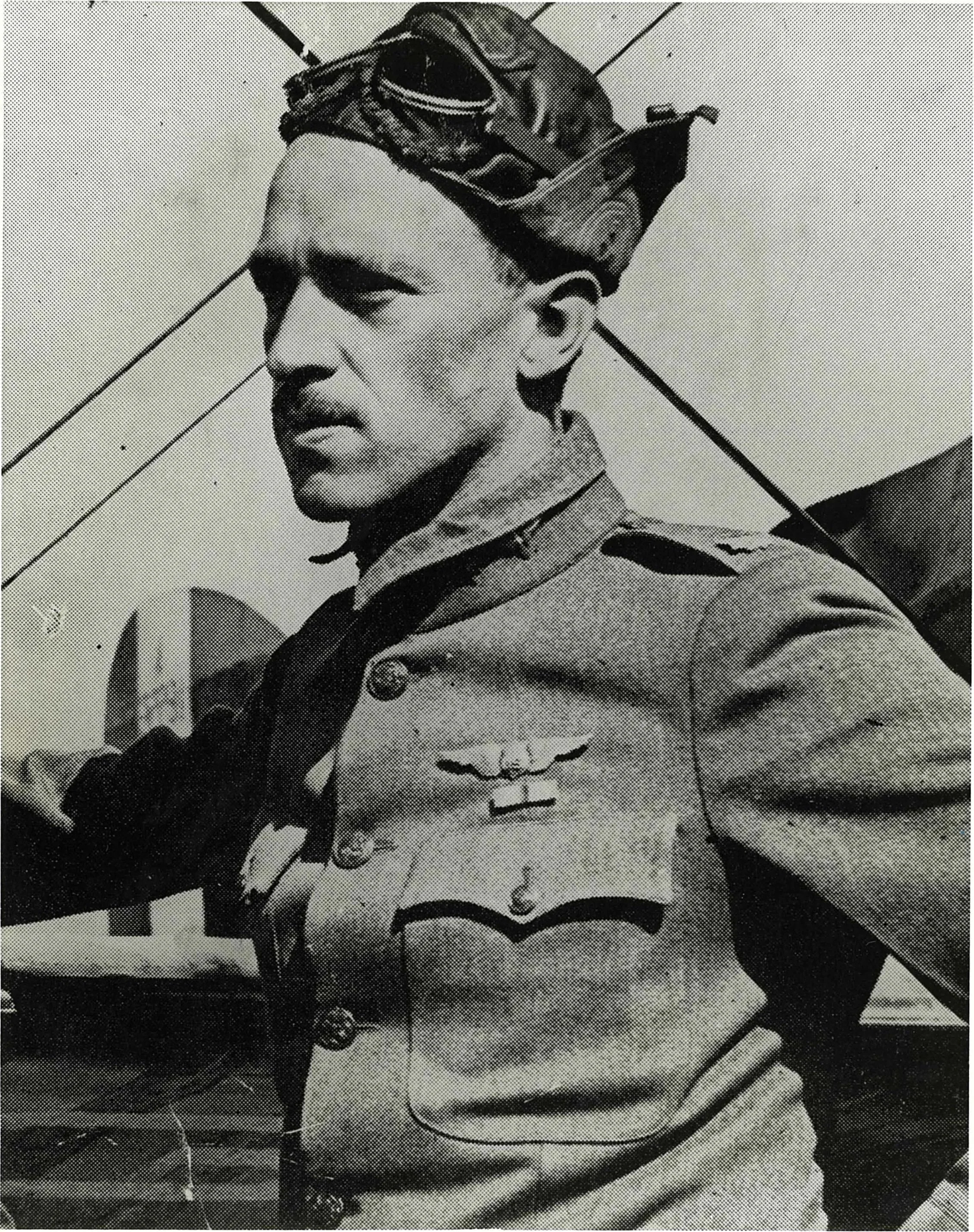 MJ. Dana H. Crissy USAAS - KIA 8th Oct. 1919 Endurance Flight in DH 4B Roosevelt Field, NYC - San Francisco, CA. Presidio Went Down over SLC  UT.