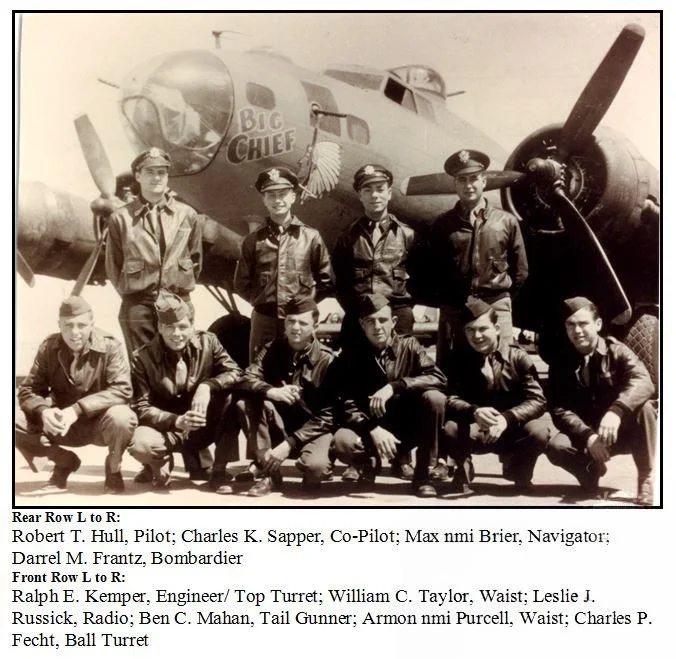 ETO 8th AF B-17 Crew - East Anglia, 1944