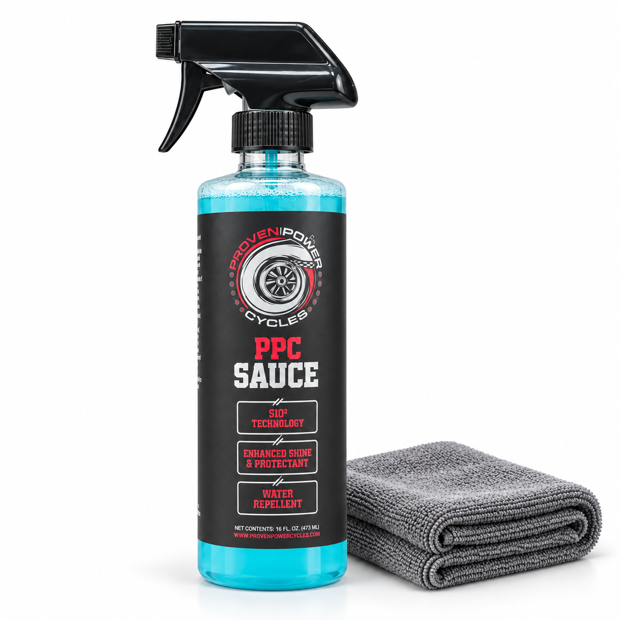 PPC Sauce | Ceramic Detail Spray & Cloth