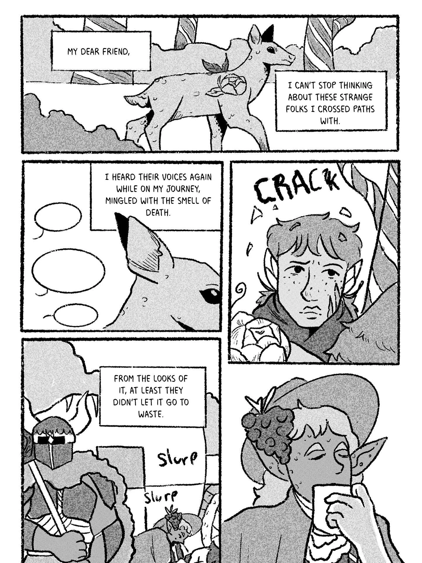 can&rsquo;t believe I forgot to post this here! here&rsquo;s a little side adventure I made about Tylos, my The Devoured Year character! apologies for the weird cropping, apparently A4 doesn&rsquo;t play well with instagram haha! 
&mdash;
#thedevoure