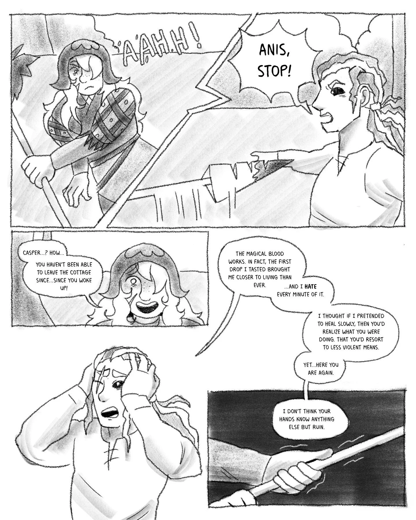 Birds of a Feather: Tylos Flossfey vs Anis Taartje (2/2)
-- 
#comic #comics #comix #oct #originalcharacter #tdy #tdyoct #thedevouredyear
