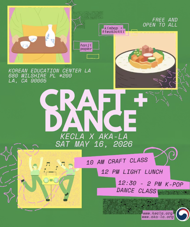 Craft and KPOP Dance Class