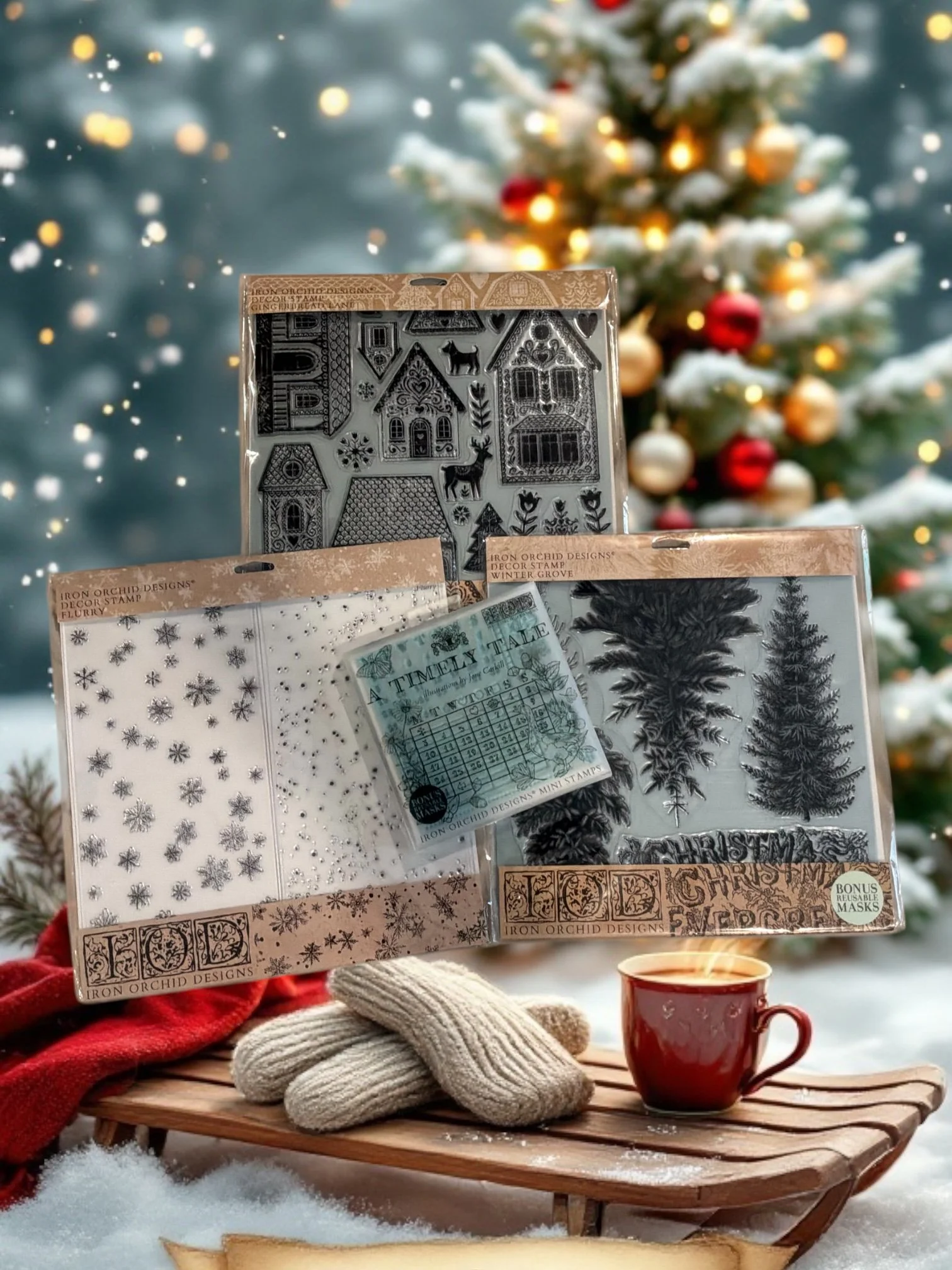 Winter Release Stamp Package, Plus Free Gift