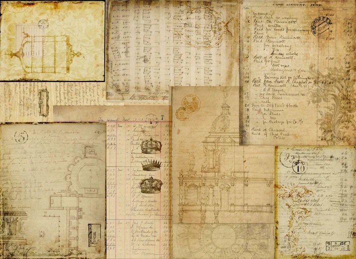 Roycycled 29x21 Warm Typography