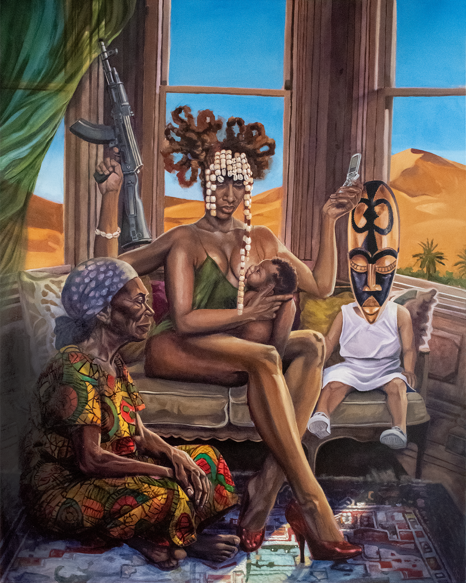 Inheritance, 2026, oil on canvas, 60" x 48"