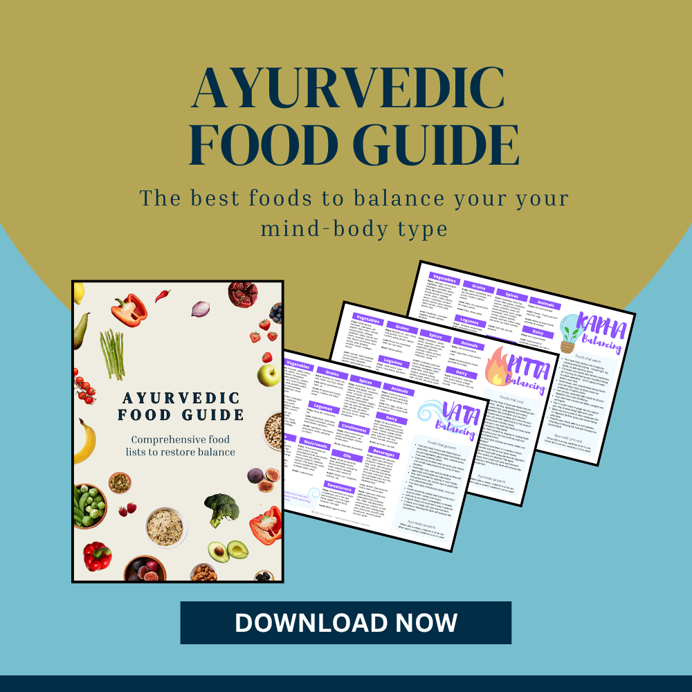 Ayurvedic Food Guide