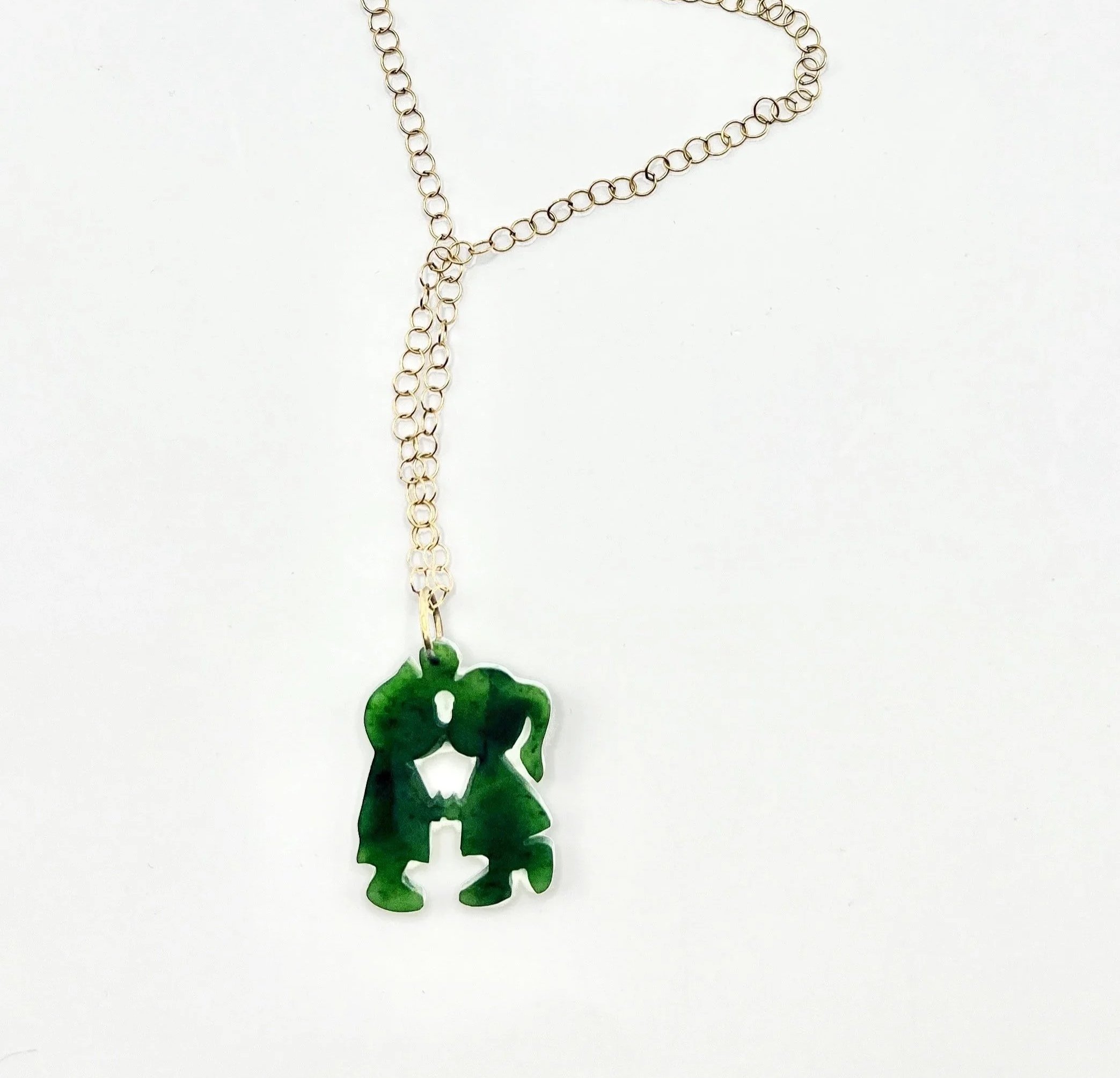 Jade Lovers Necklace