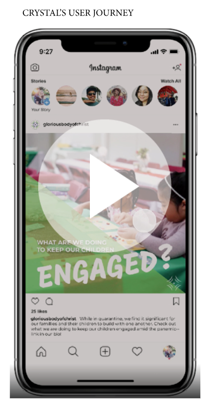 Crystal's User Journey