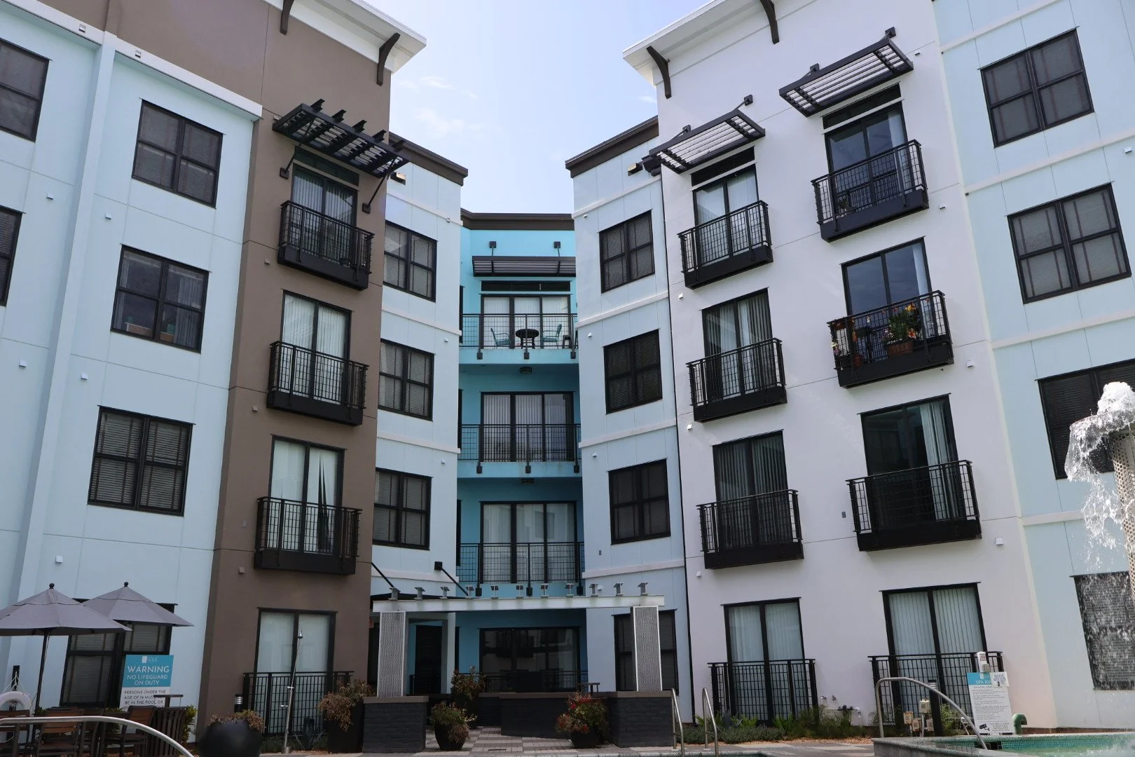 Commercial exterior painting project by Vital Solutions Contracting