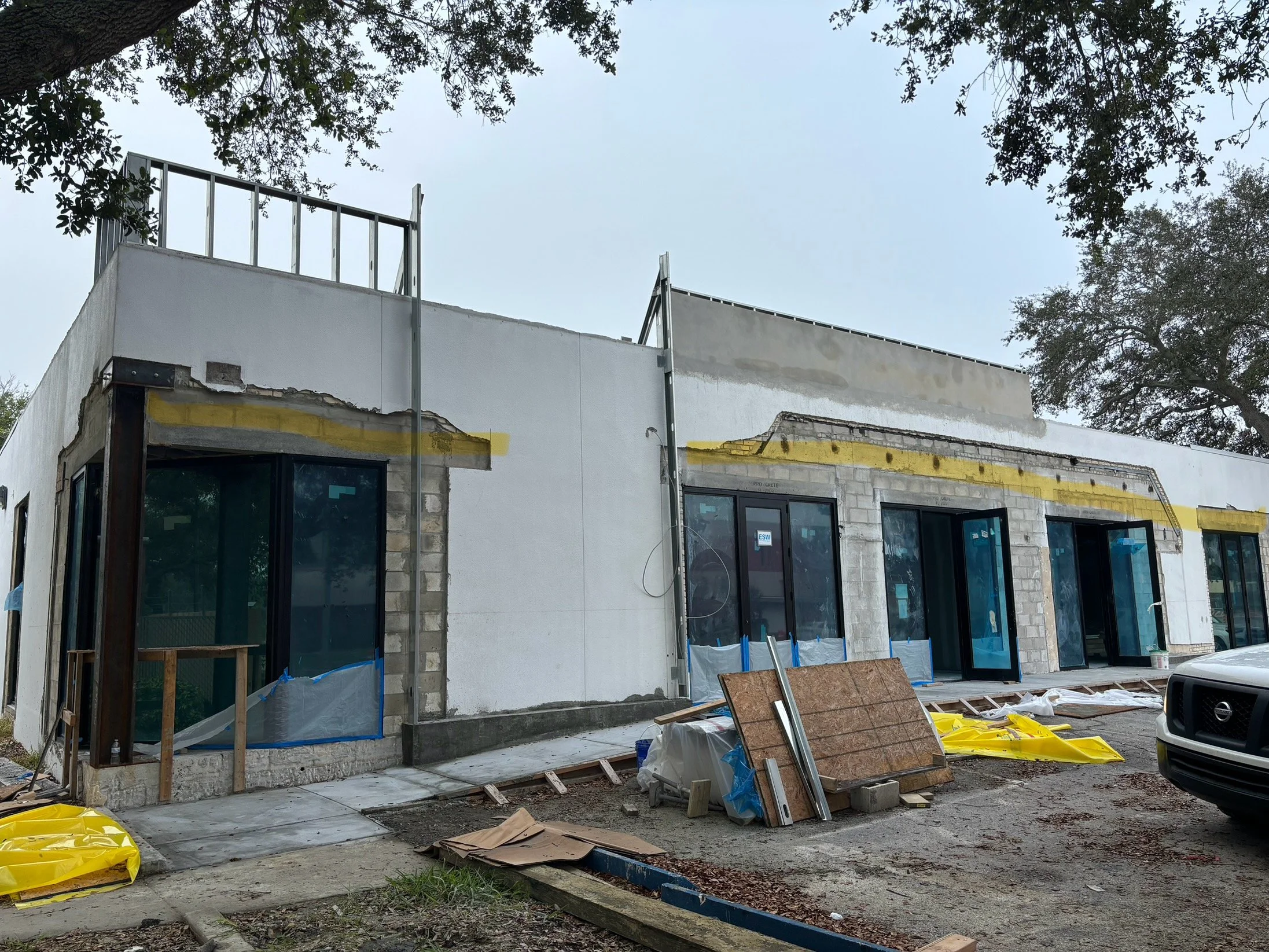 Structural framing project by Vital Solutions Contracting