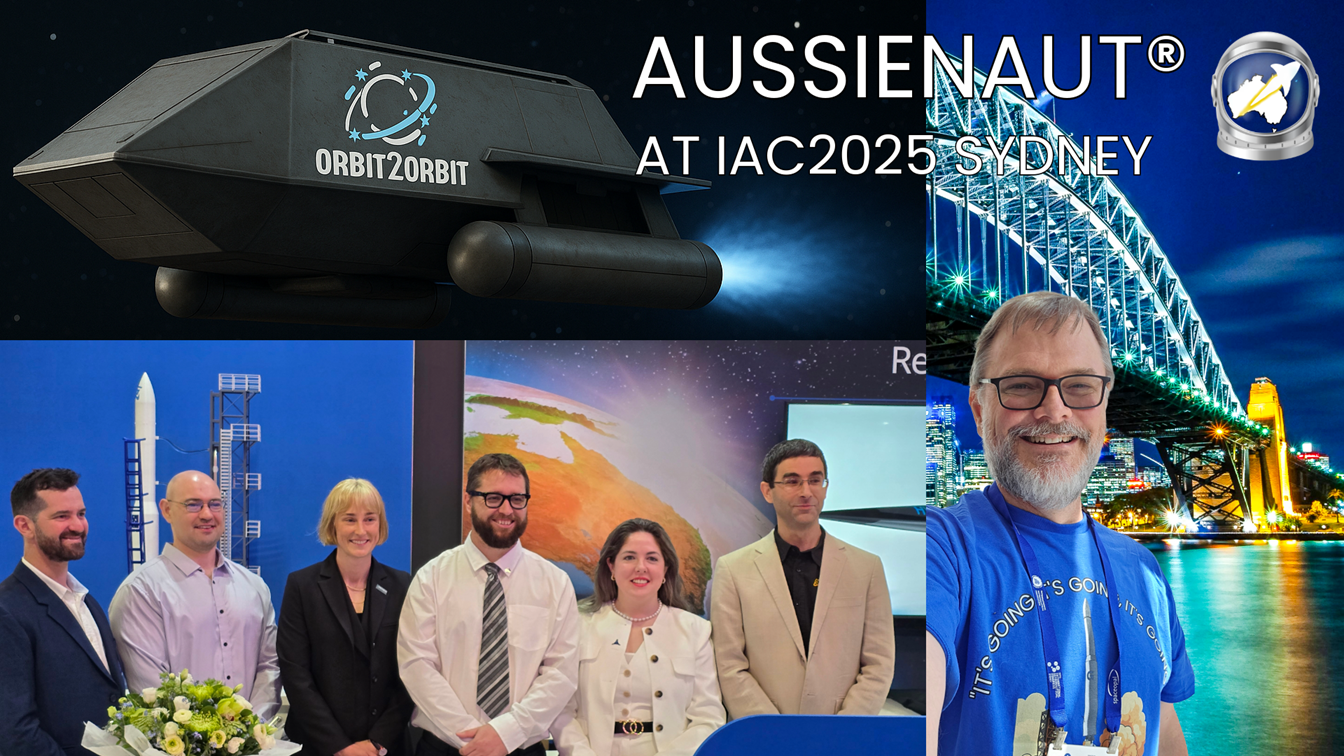 Five leading Australian companies unite with Orbit2Orbit at IAC 2025 Sydney to sign a ground-breaking agreement, launching the nation’s first-ever space postal service — a proud leap forward in Australia’s space innovation journey!

Orbit2Orbit
https