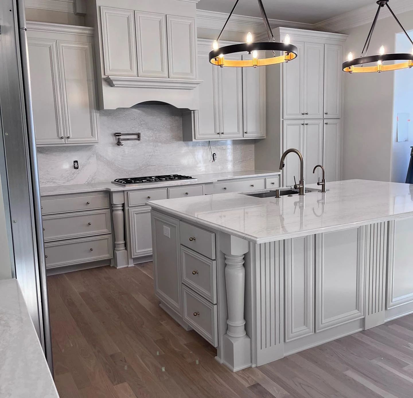 Traditional Kitchen With Ornate Detailing Kitchen Remodel by EMI Master Finishers project photo