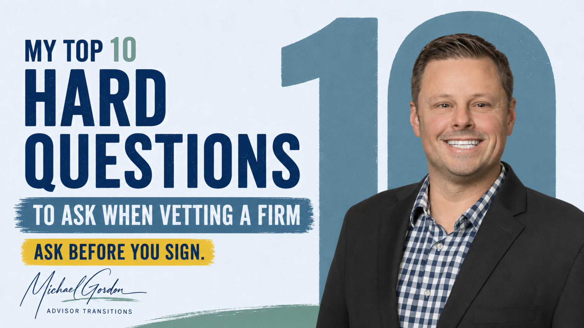 10 Questions to Measure Fit for an RIA or BD