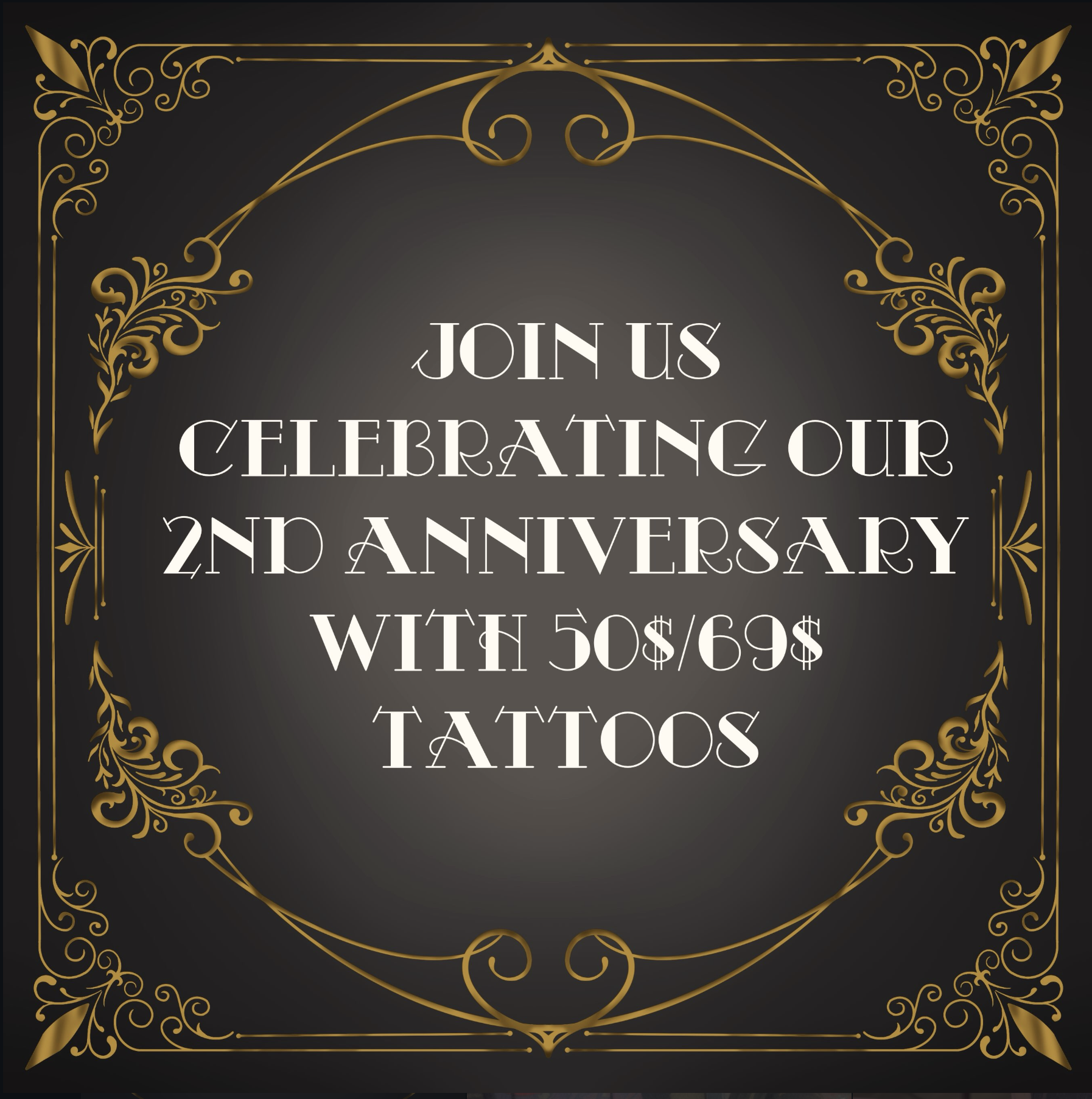 JOIN US IN OUR 2ND ANNIVERSARY!