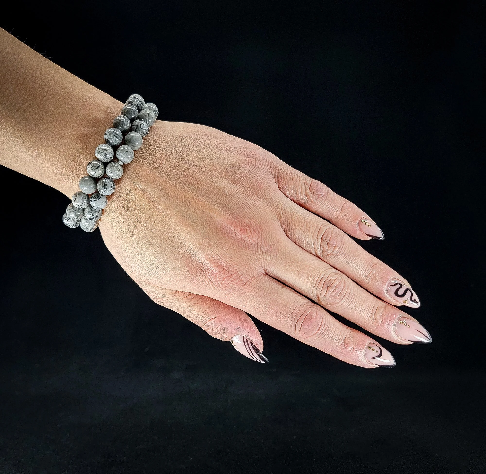 Grey Picture Jasper 8mm