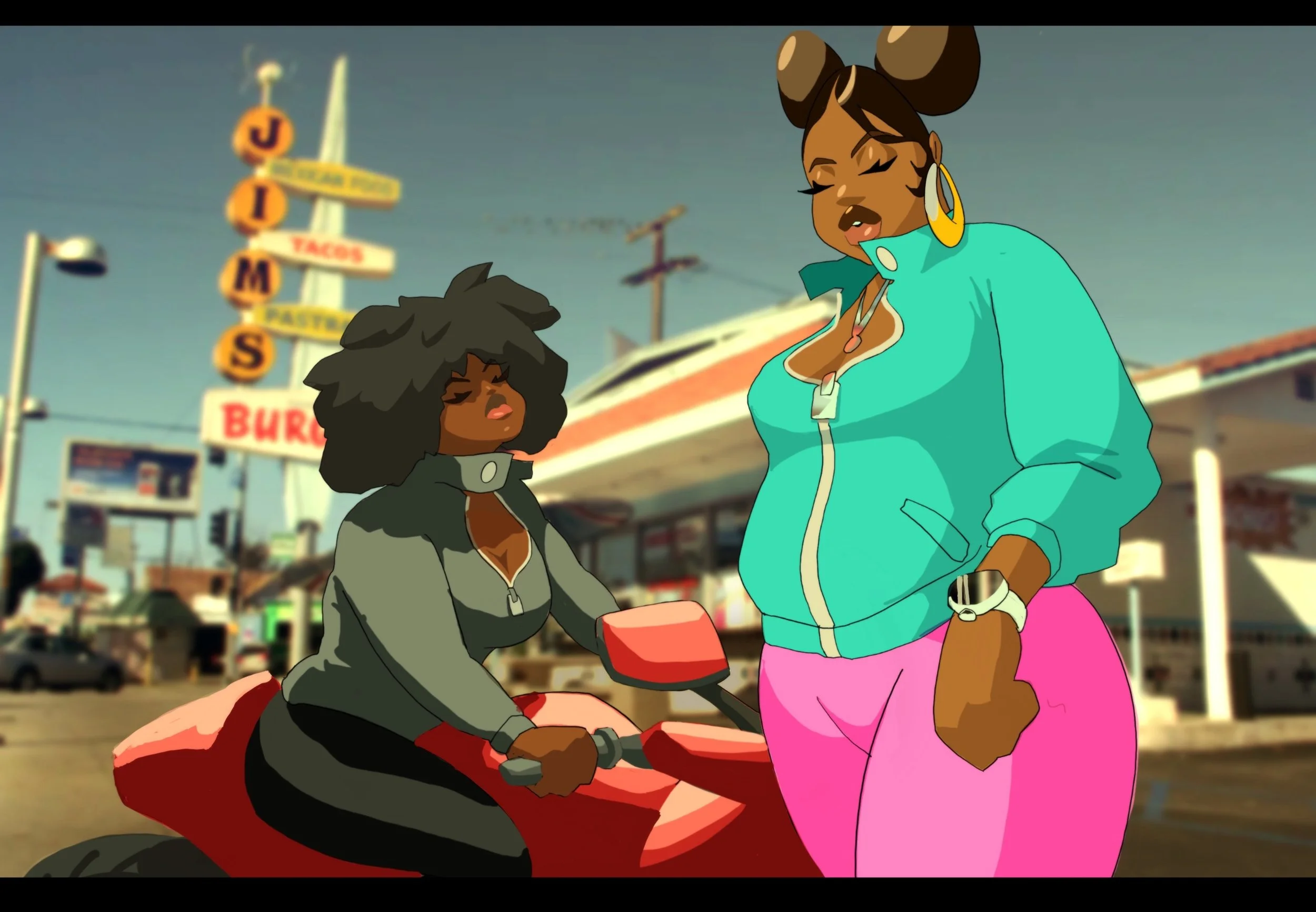 France (right) & Karmin (left)