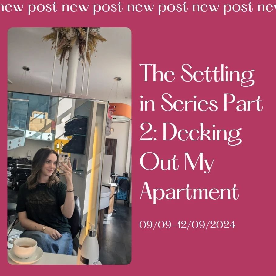 We're back for part 2 of the Settling in Series! This the longest post I've written to date so make sure you get comfy 💖 also probably the busiest 4 or 5 days of the year so far, but glad we made it through.

Only fun times ahead 😎

Fav excerpt: 'H