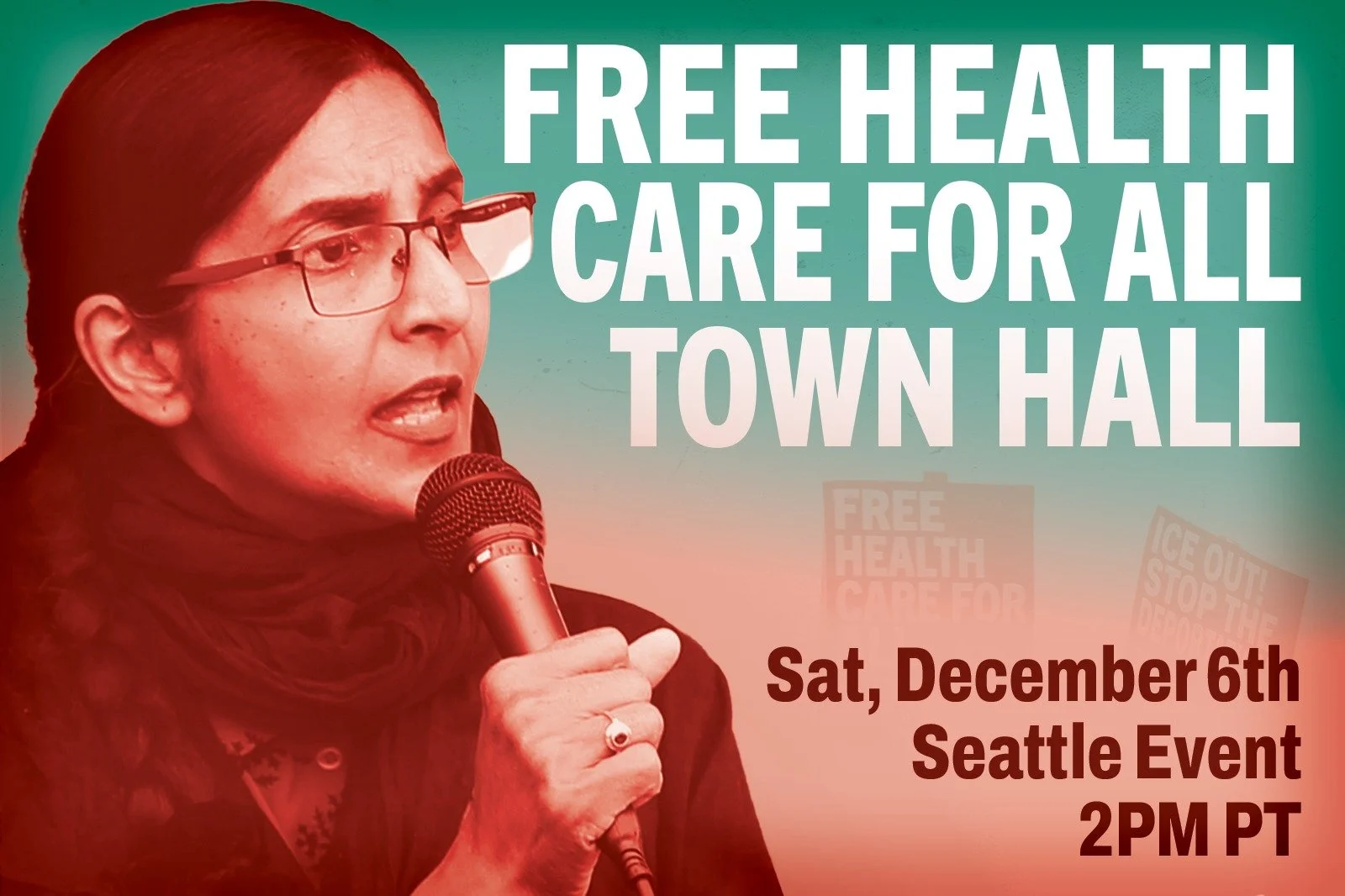 TOWN HALL — Free Healthcare for All!