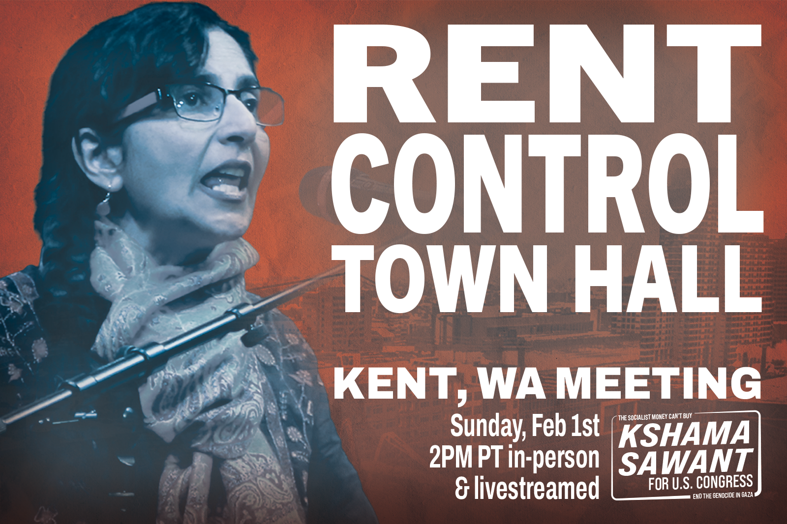 Rent Control Town Hall 