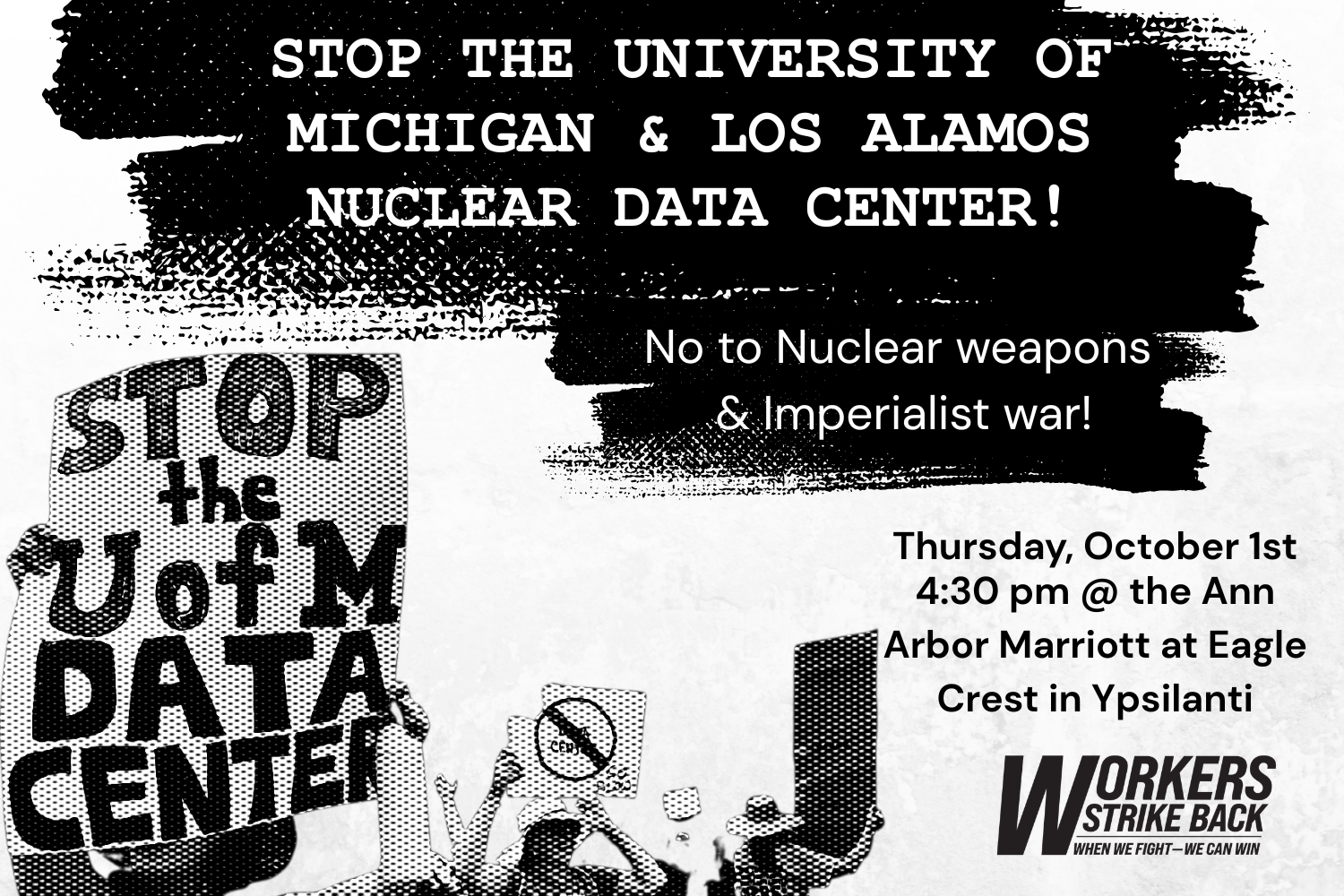 PROTEST THE U-M DATA CENTER