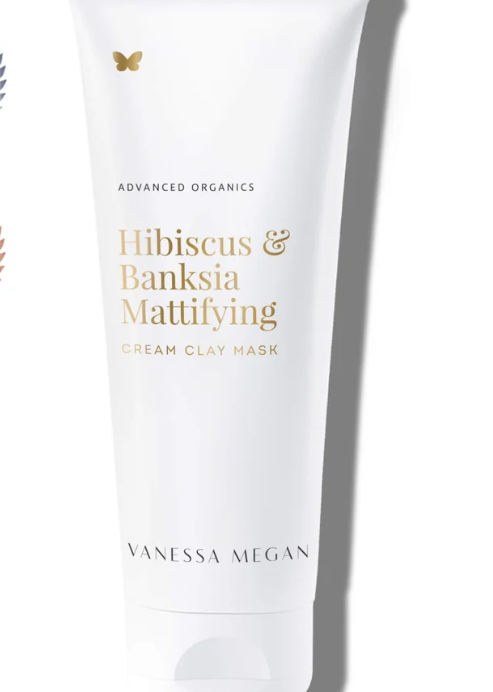 Hibiscus & Banksia Mattifying/ Cream Clay Mask/ 180 ML